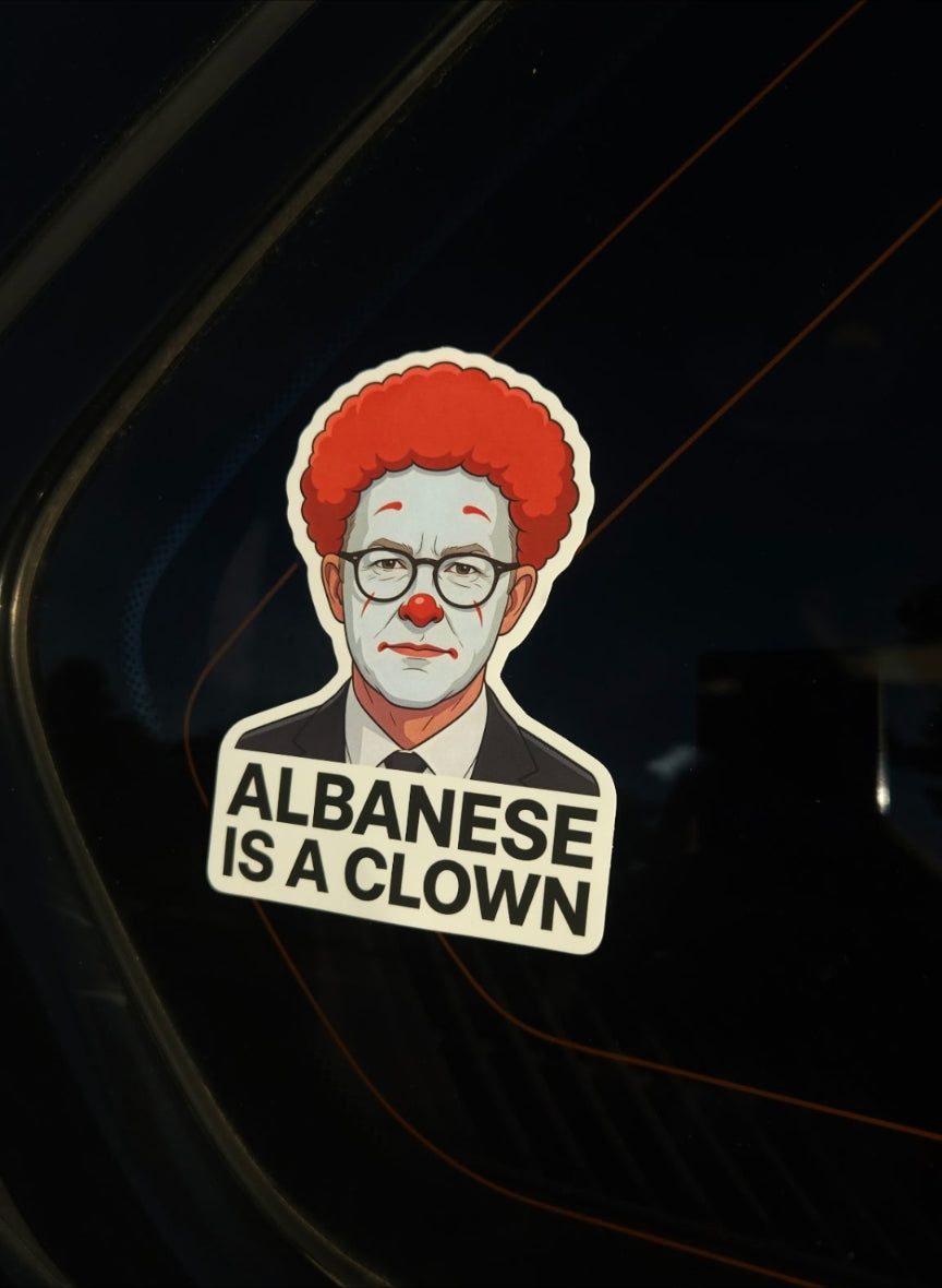 Clown Albo Sticker 2 Pack
