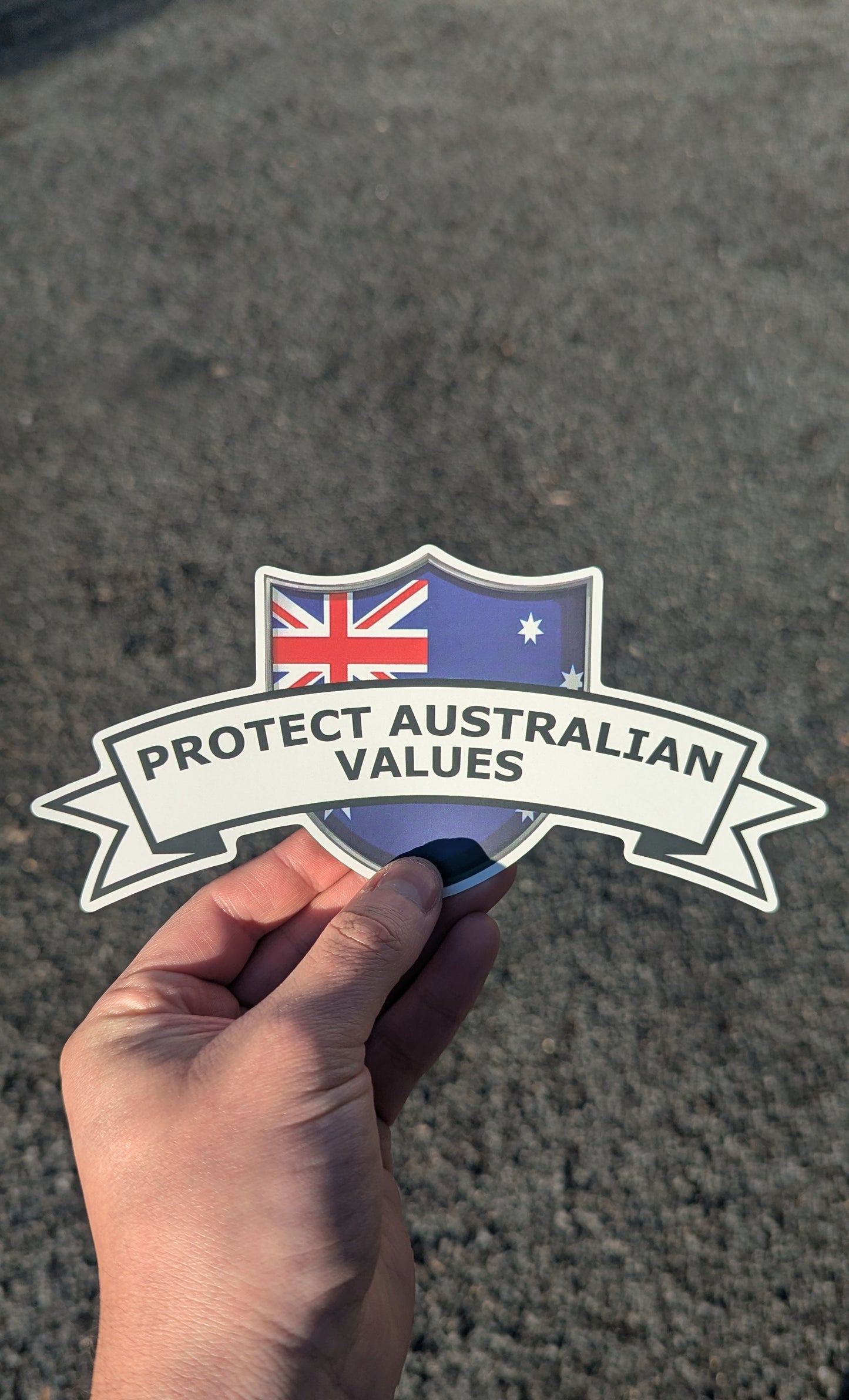 Protect Australian Values Sticker 2 Pack
