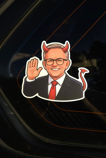Devil Albo Sticker 2 Pack
