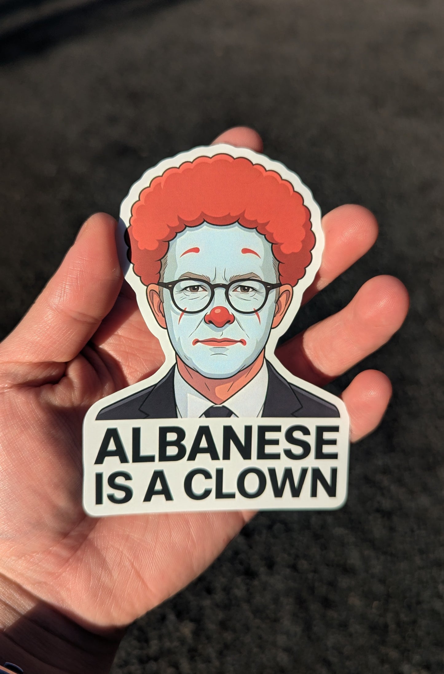 Clown Albo Sticker 2 Pack
