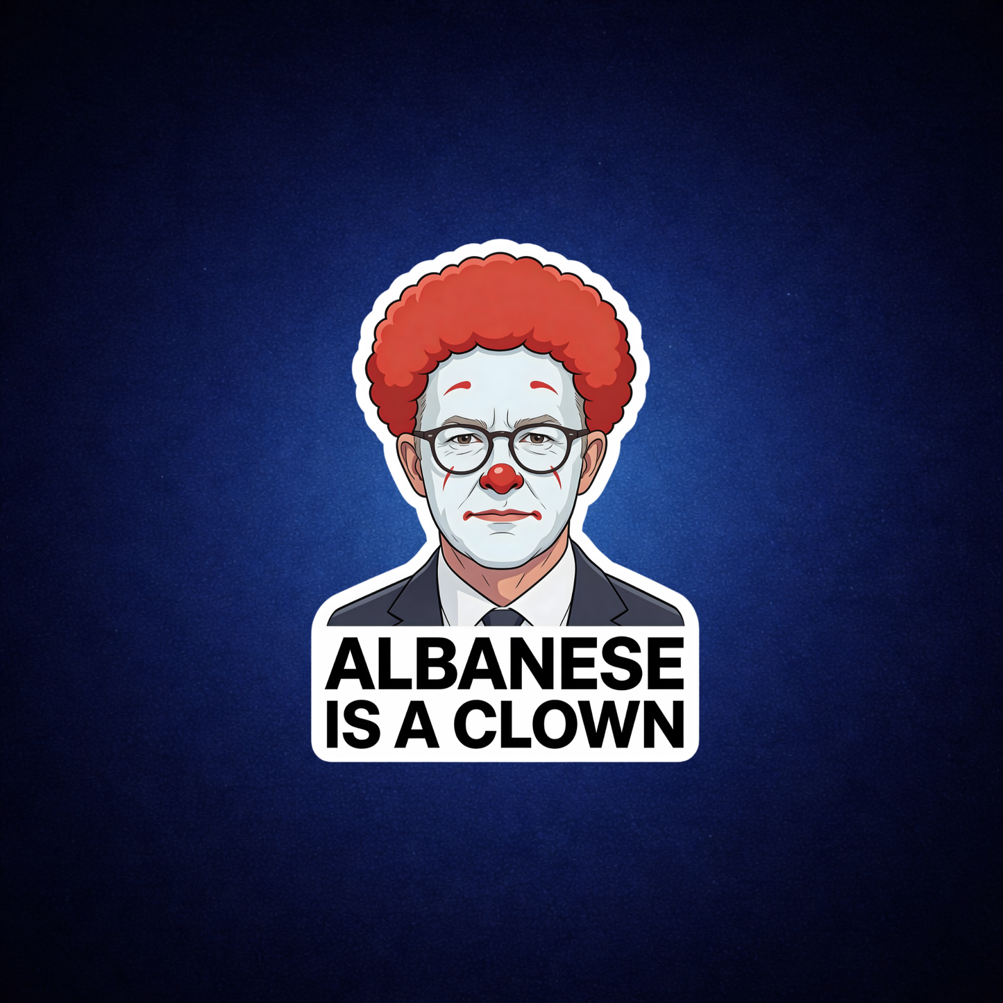 Clown Albo Sticker 2 Pack