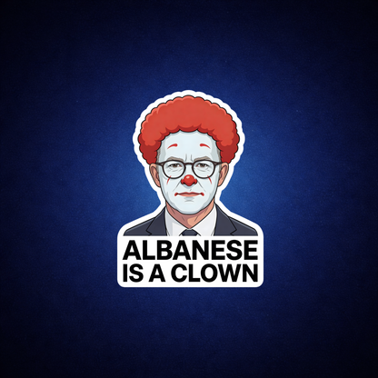 Clown Albo Sticker 2 Pack