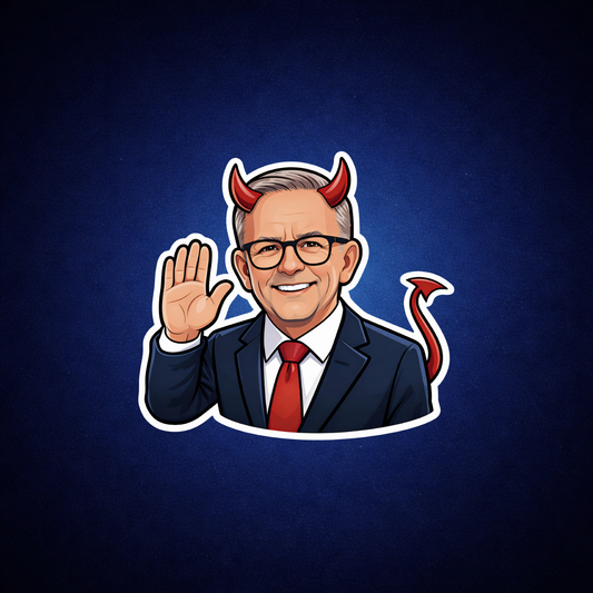 Devil Albo Sticker 2 Pack